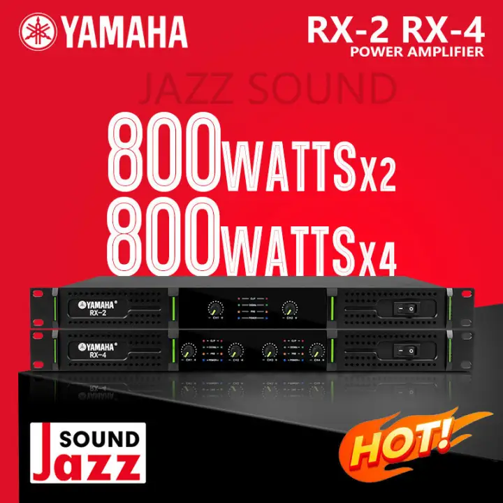 Yama Rx Amplifier 【JAZZ SOUND】 YAMAHA amplifier RX2 2 channels RX4 4 channel 8 ohms rated ...