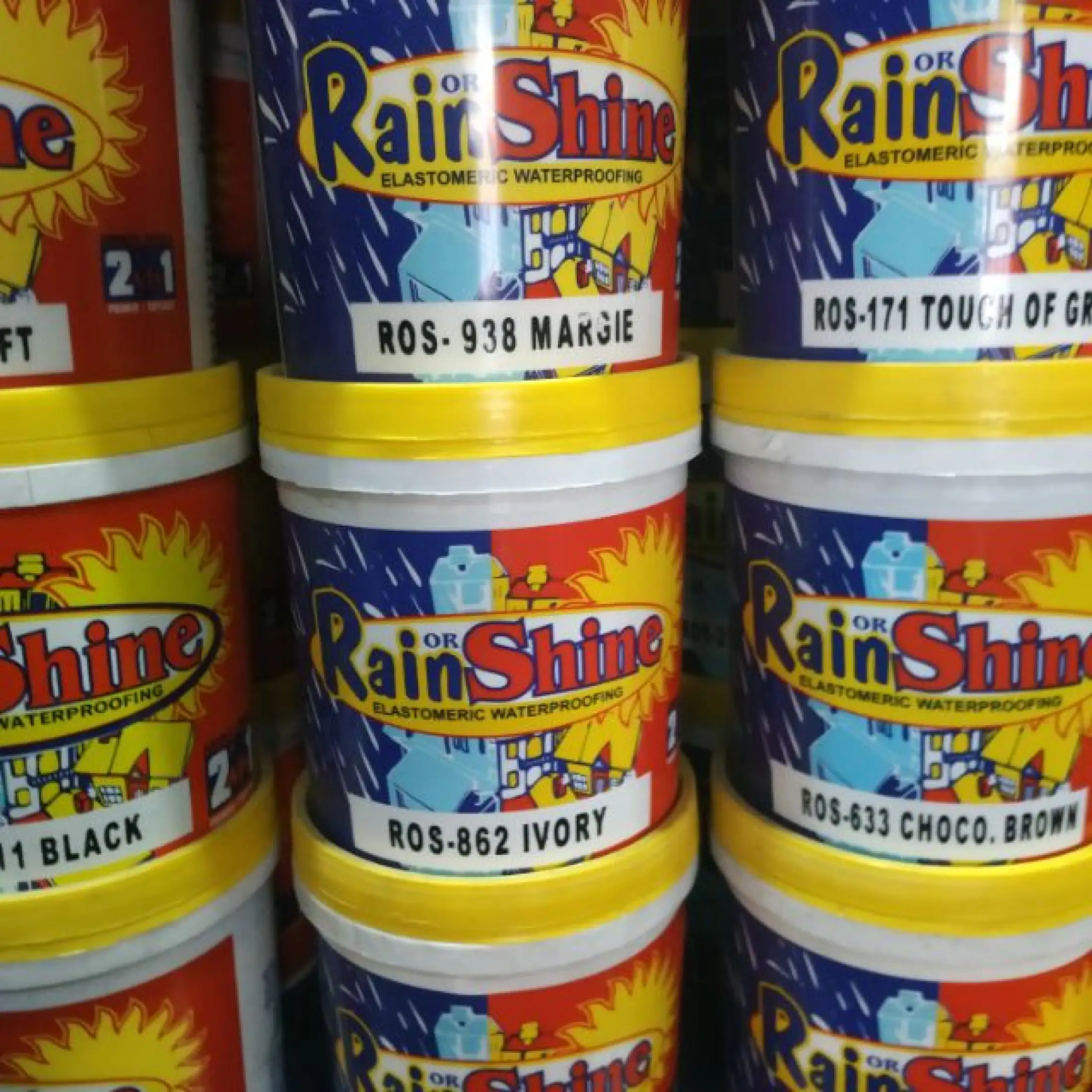 Rain Or Shine 1l Elastomeric Paint Lazada Ph