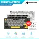 Attack Shark X86 Full Aluminum 75% Tri Mode Wireless Gasket Hot Swappable Mechanical Keyboard. 