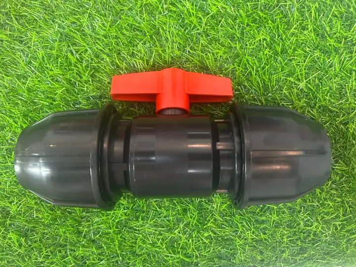 Pe compression fittings valve