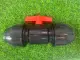 Pe compression fittings valve. 