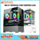 INPLAY OPENVIEW V200 TEMPERED  CASE(BLACK|WHITE). 