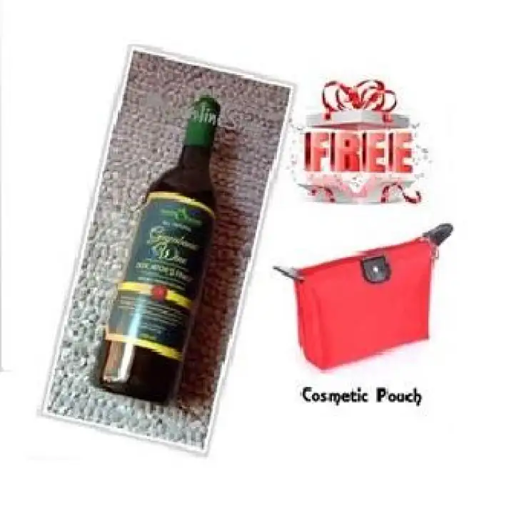 Guyabano Wine Formulated By Doc Atoie 750ml With Free Cosmetic Pouch Lazada Ph