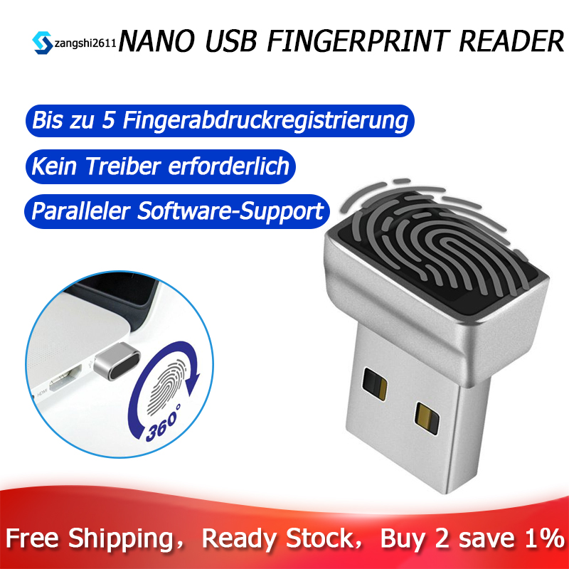 fingerprint reader software for windows 10