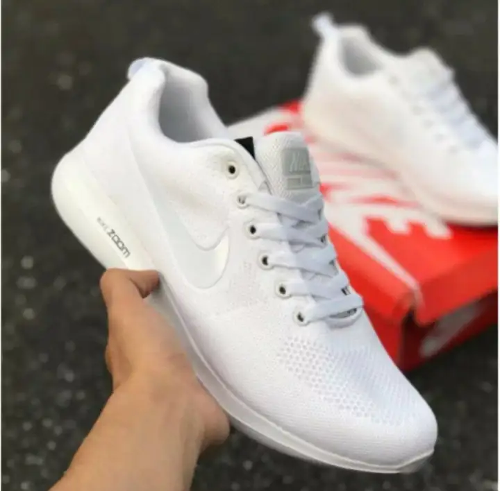 rubber shoes white nike