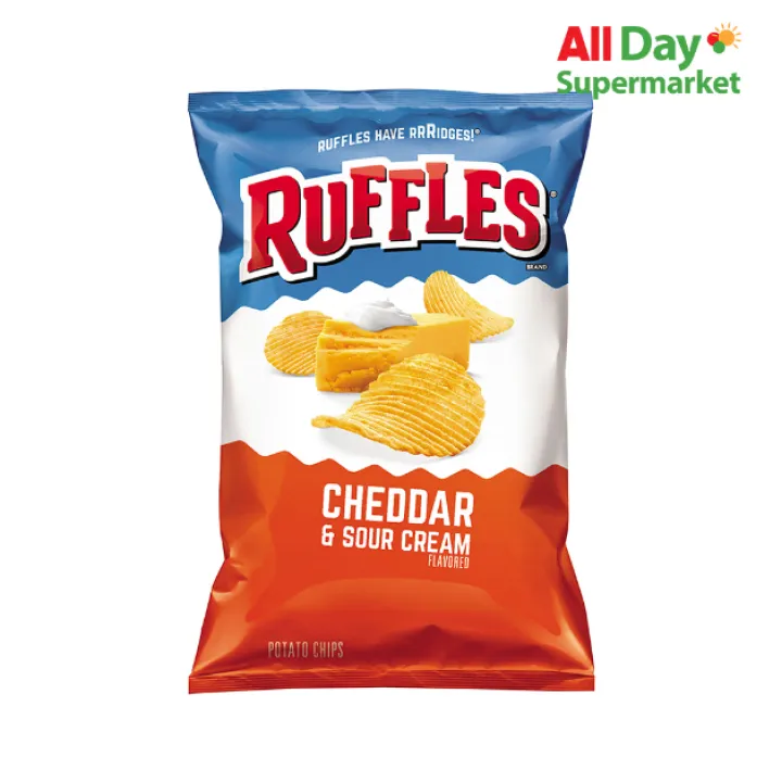 Ruffles Cheddar & Sour Cream 6.5OZ