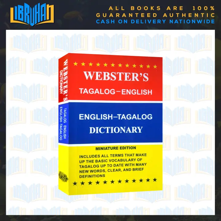 WEBSTER'S TAGALOG - ENGLISH ENGLISH - TAGALOG DICTIONARY Miniature Edition