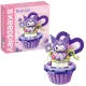 Keeppley Sanrio Kuromi Grape Cupcake Building Blocks. 
