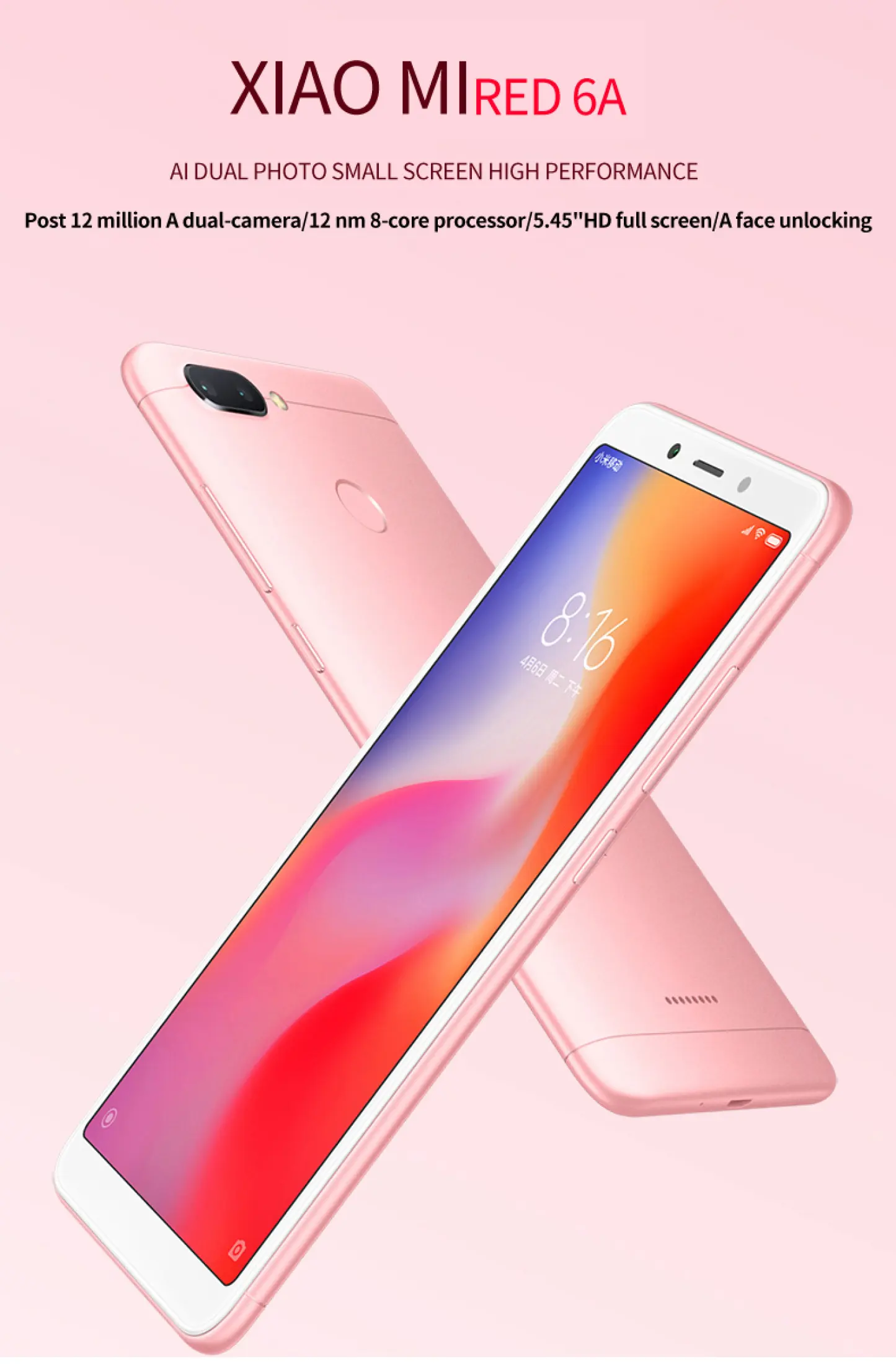 Xiaomi Redmi 6a 3 32gb Mobile Phone Quare Core Processor 5 45 Inch Full Screen 13mp 5mp Camera Ai Face Dual Sim Cards Smartphone Original Imported Set With Free Quartz Watch Lazada Ph