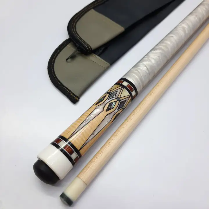 Pampanga Inlays Designed Billiard Cue Stick with FREE Softcase / Tako ng Bilyaran