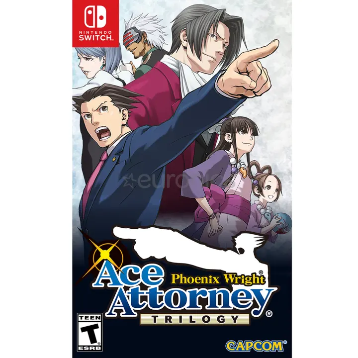 Nintendo Switch Game Phoenix Wright Ace Attorney Trilogy Lazada Ph