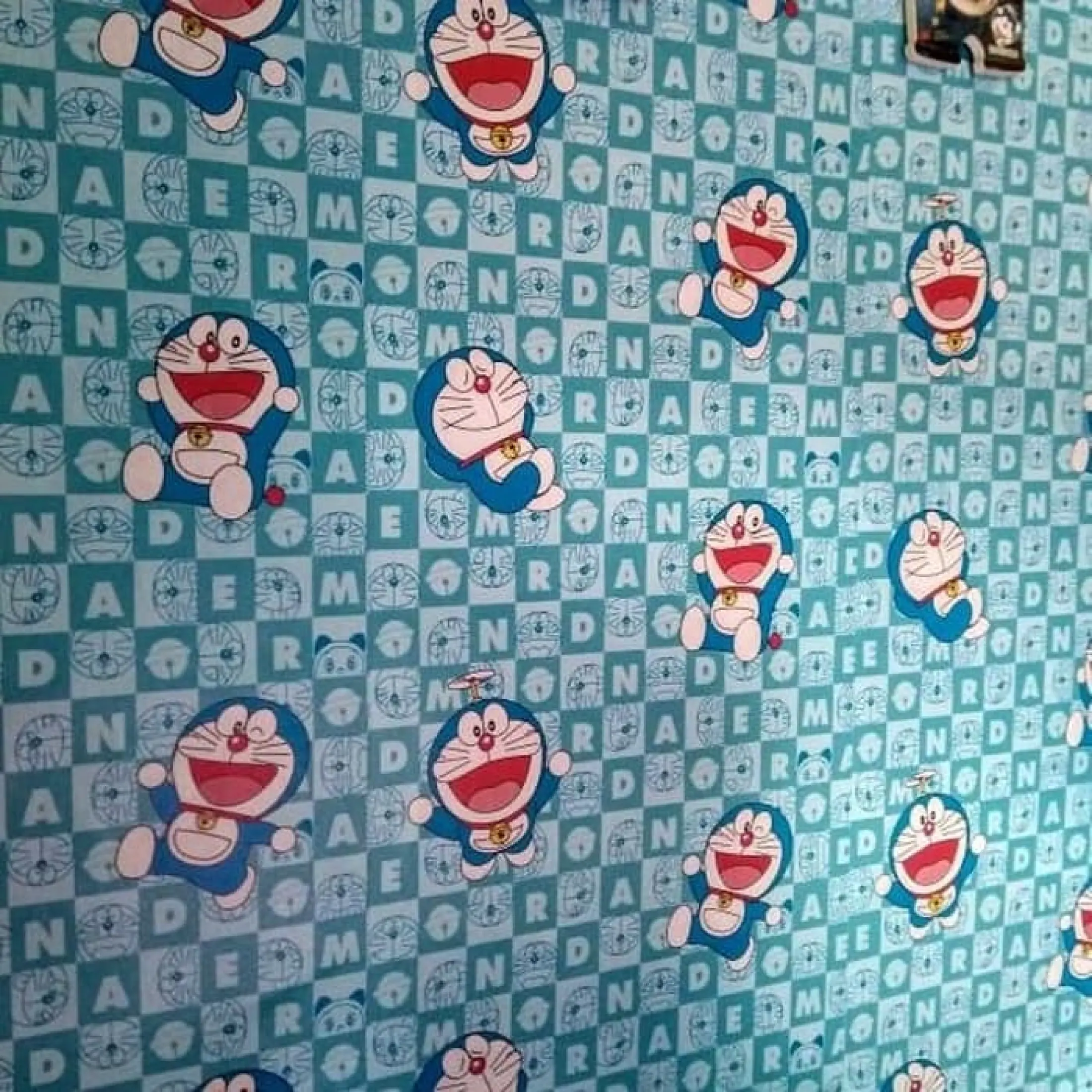 Doraemon Wallpaper Self Adhesive New Design Wallpaper Waterproof Pvc With Glue Wall Stickers Renovation Background Sticker For Home Bedroom Living Room Lazada Ph