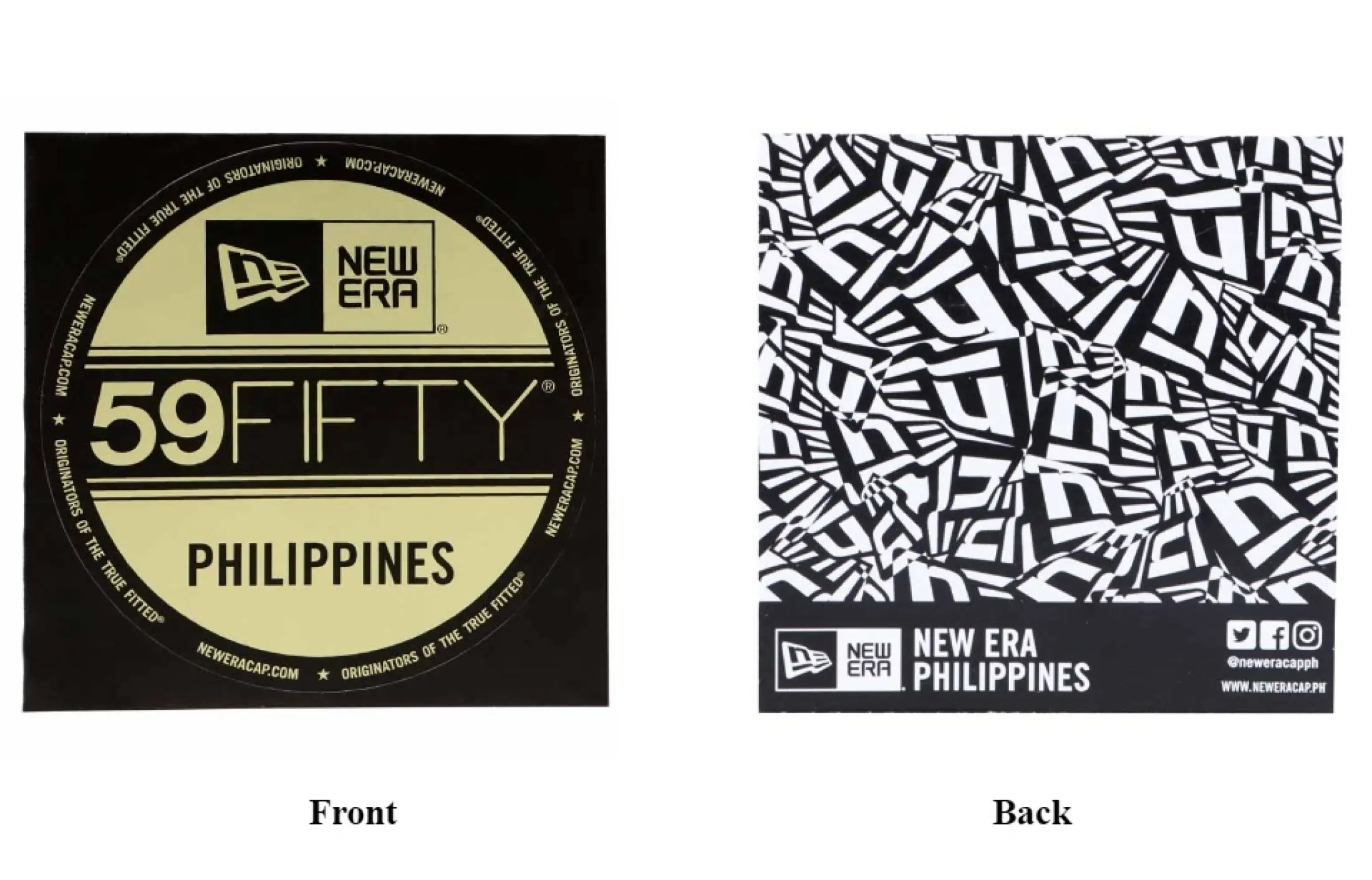 New Era Cap Philippines Brass Logo Sticker Lazada Ph