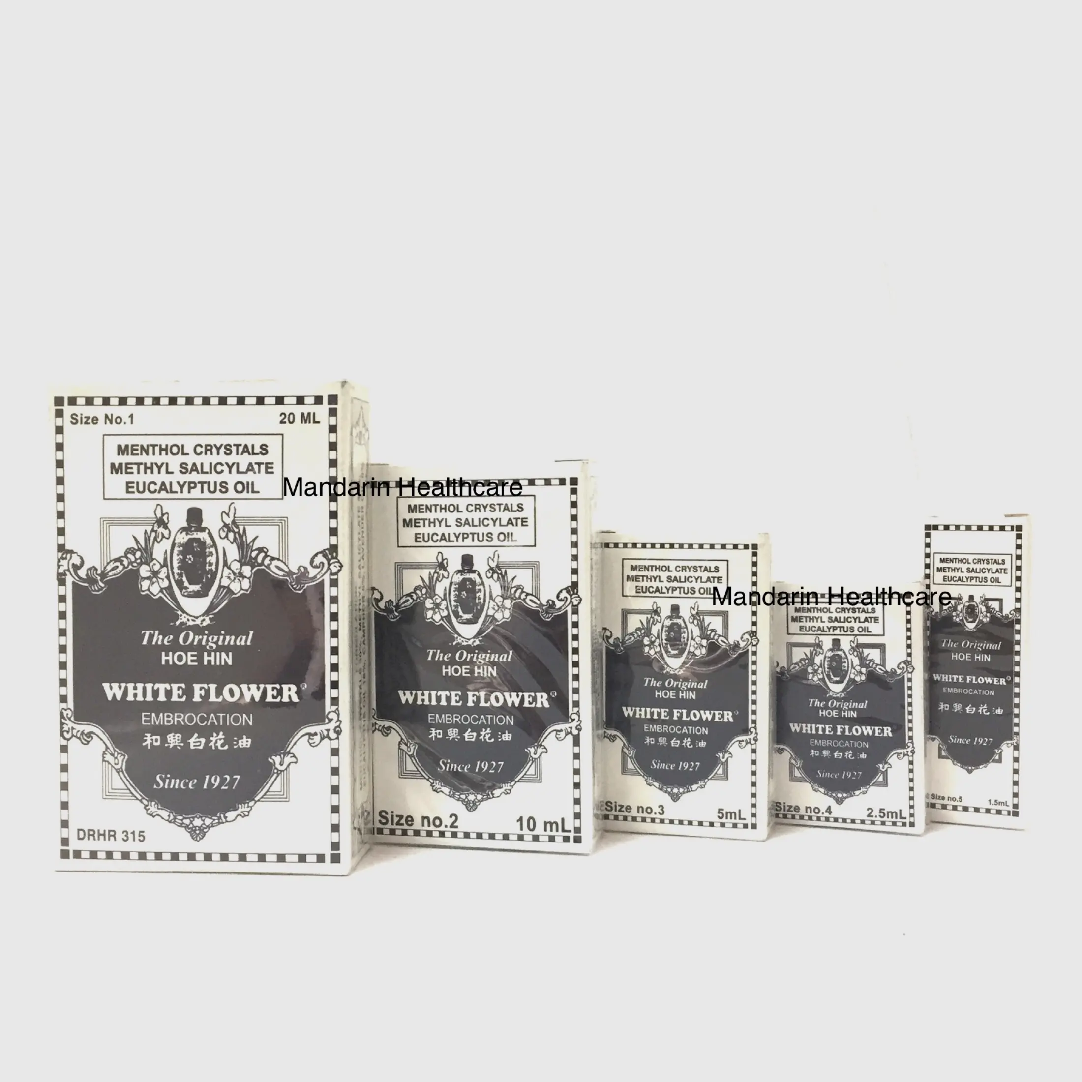The Original Hoe Hin White Flower Embrocation 白花油 Mandarin Healthcare Lazada Ph