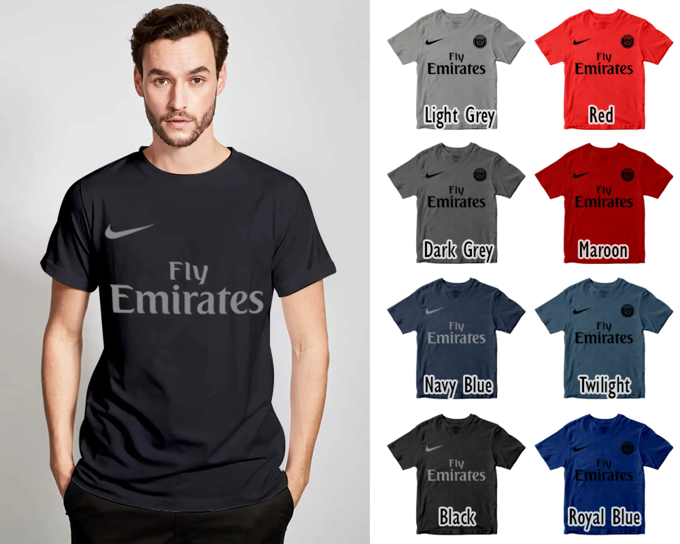 Nike fly emirates t shirt Clearance