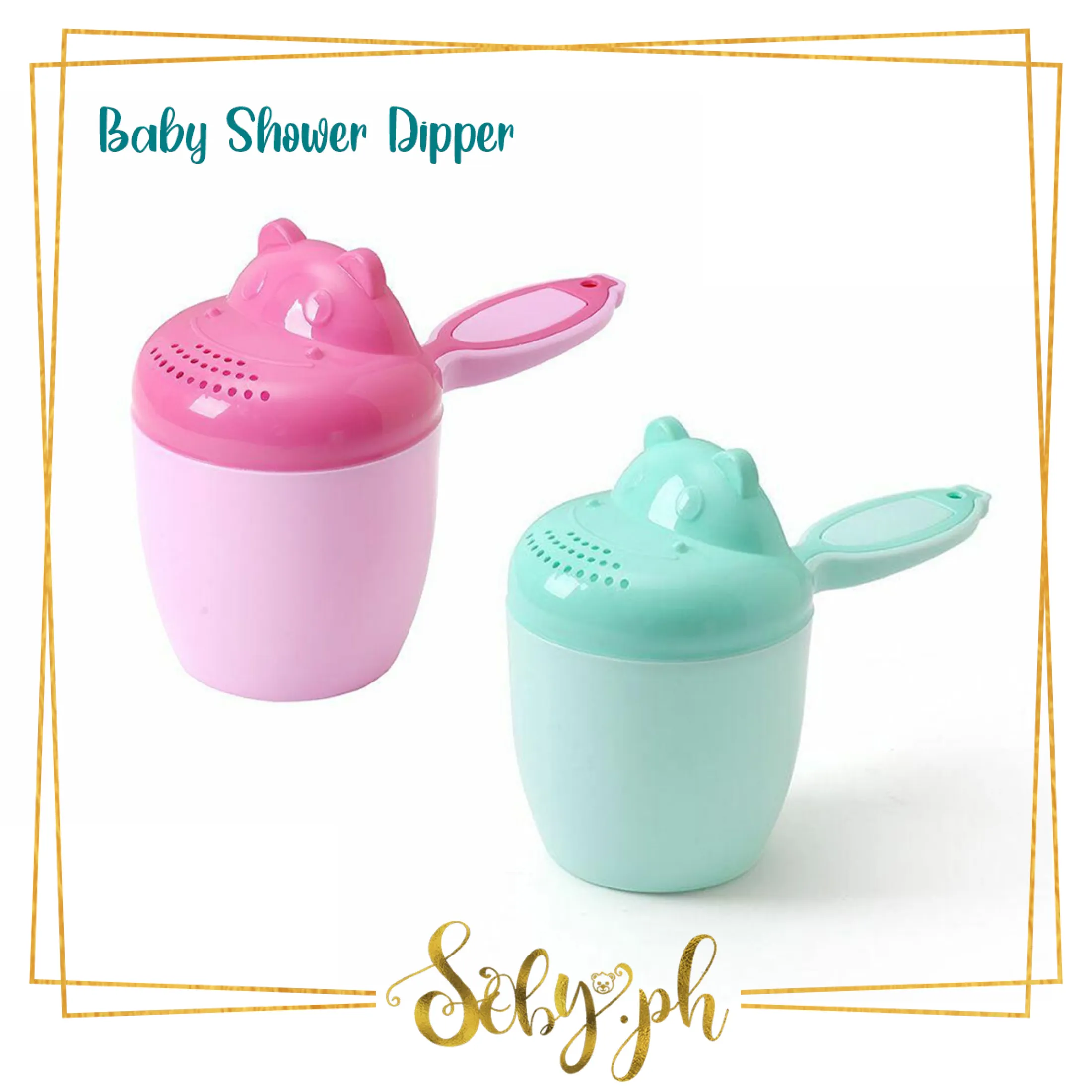 Soby Ph Baby Shower Dipper Toddler Infant Bathing Washing Cup Shampoo Cup Baby Shower Water Spoon Bath Tool Lazada Ph