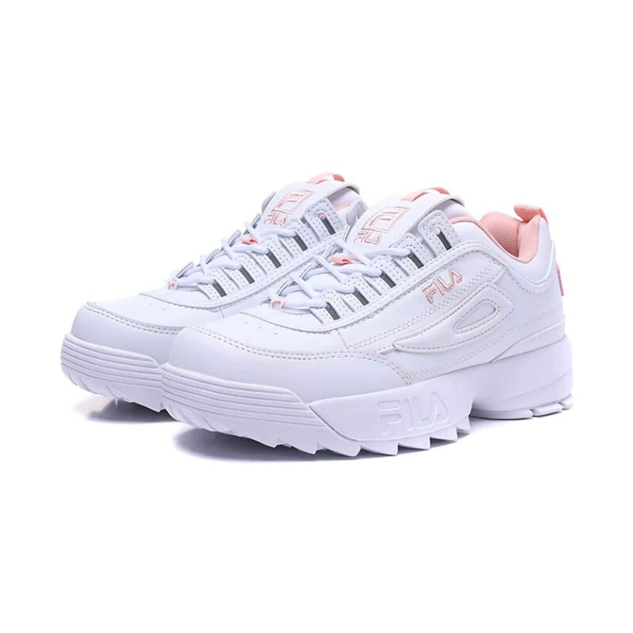 farligt bue niveau Fila Disruptor II Running Shoes For Women Shoes Size(36 37 38 39 40)Colour  White PInk | Lazada PH