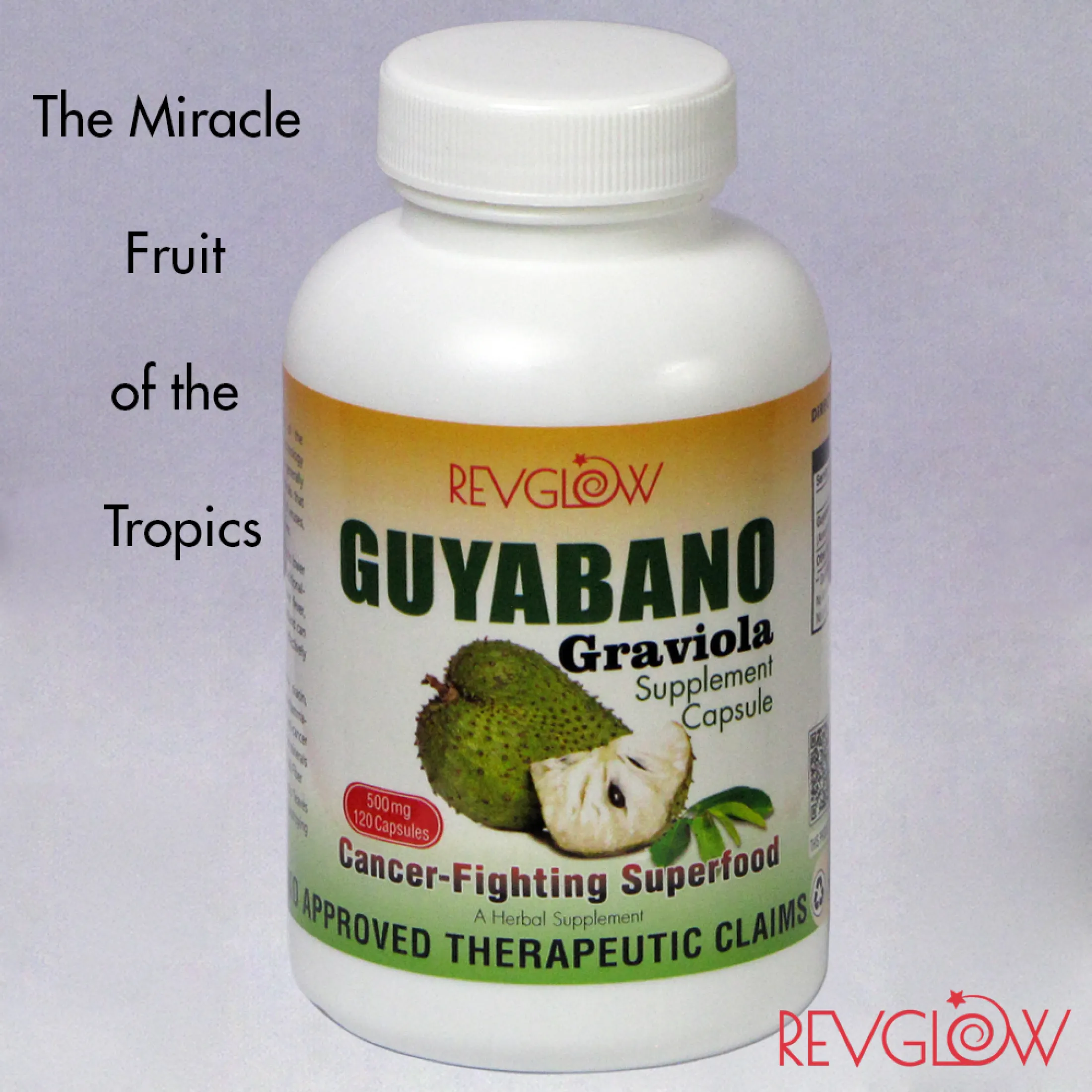 Revglow Guyabano 1 Capsule Supplement To Fight Cancer 500mg Lazada Ph