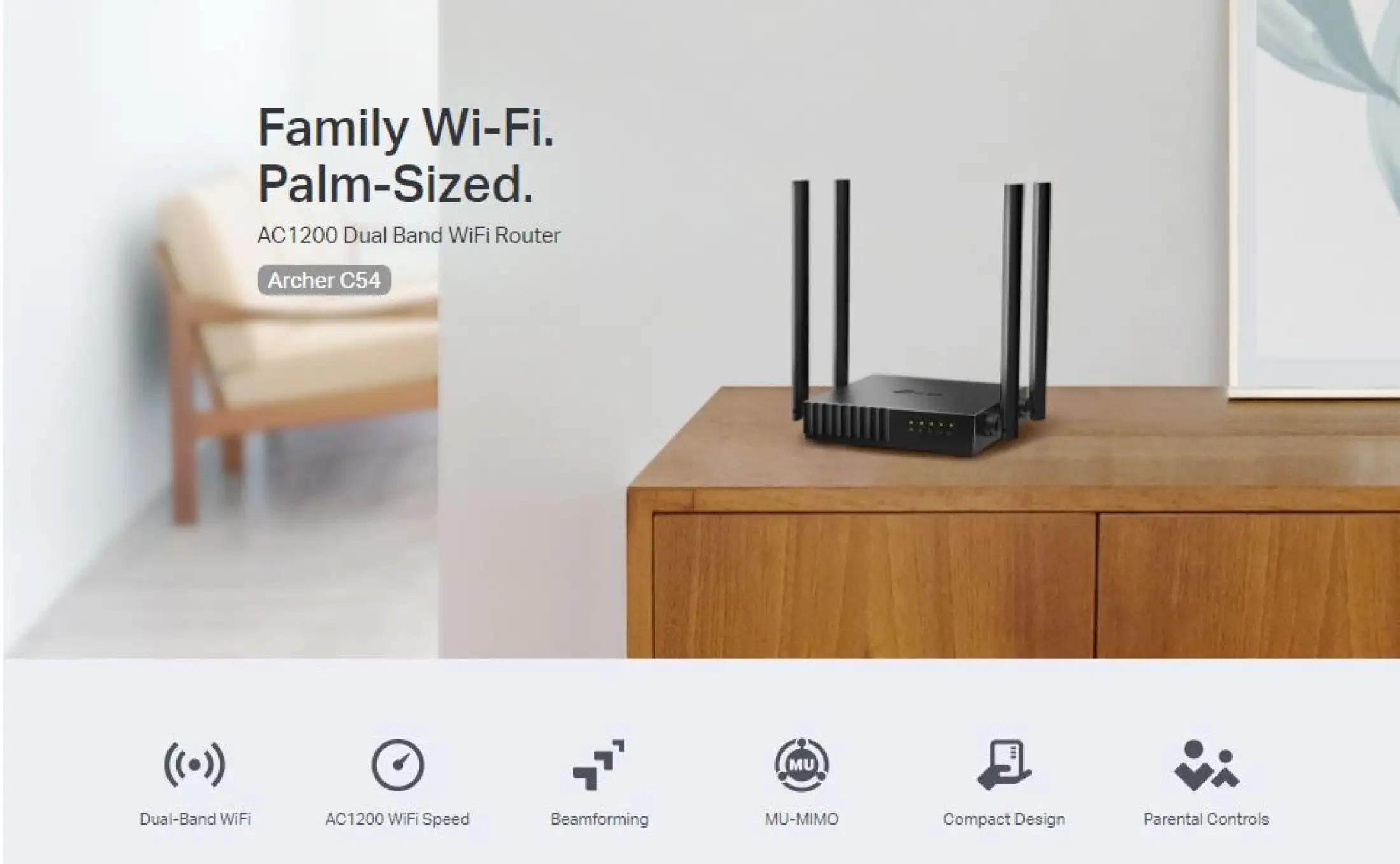 TP-Link Archer C54 AC1200 Dual-Band Wi-Fi Router | Lazada PH
