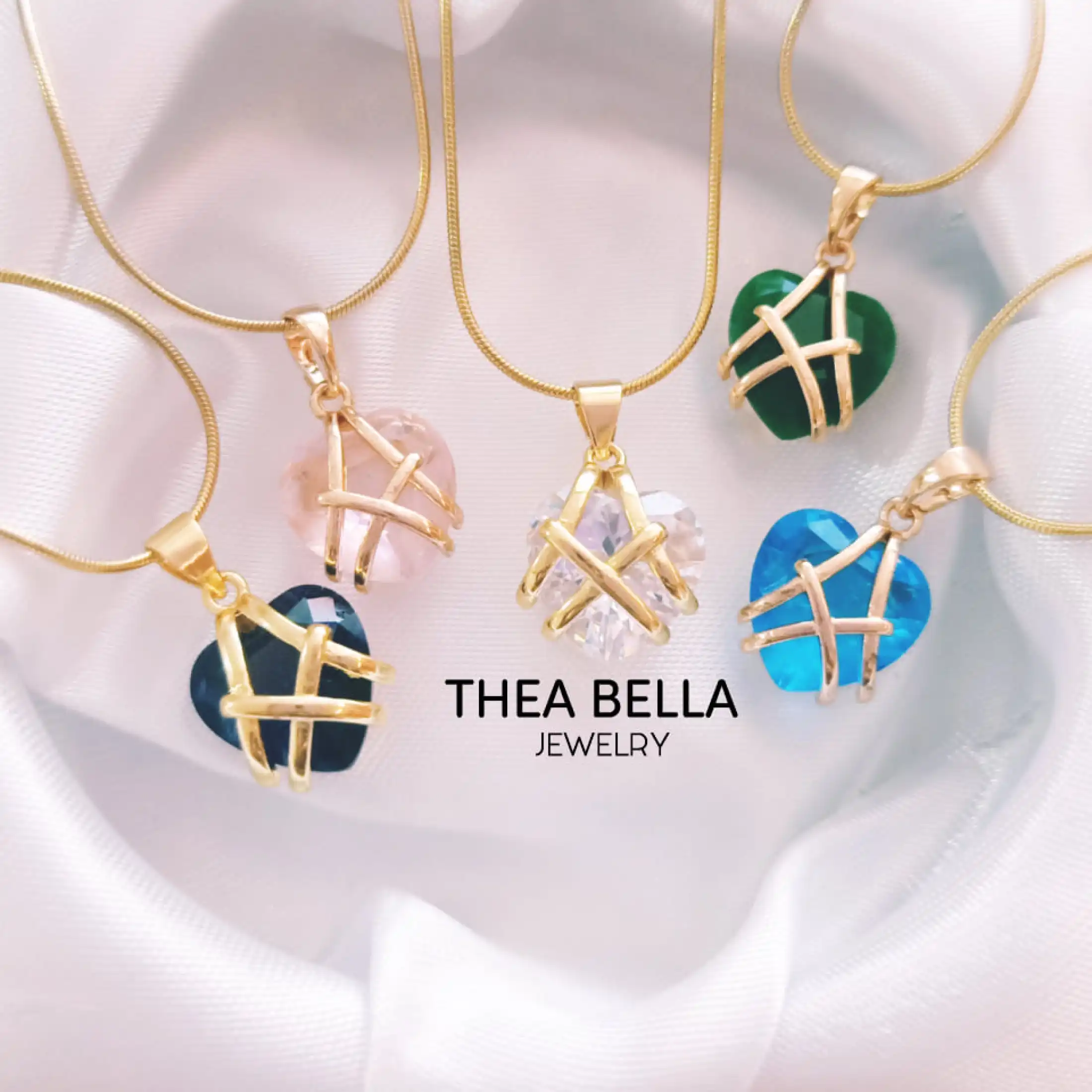 Thea Bella Barbie Diamond Castle Heart Necklace Tala By Kyla Inspired Cn031 Lazada Ph