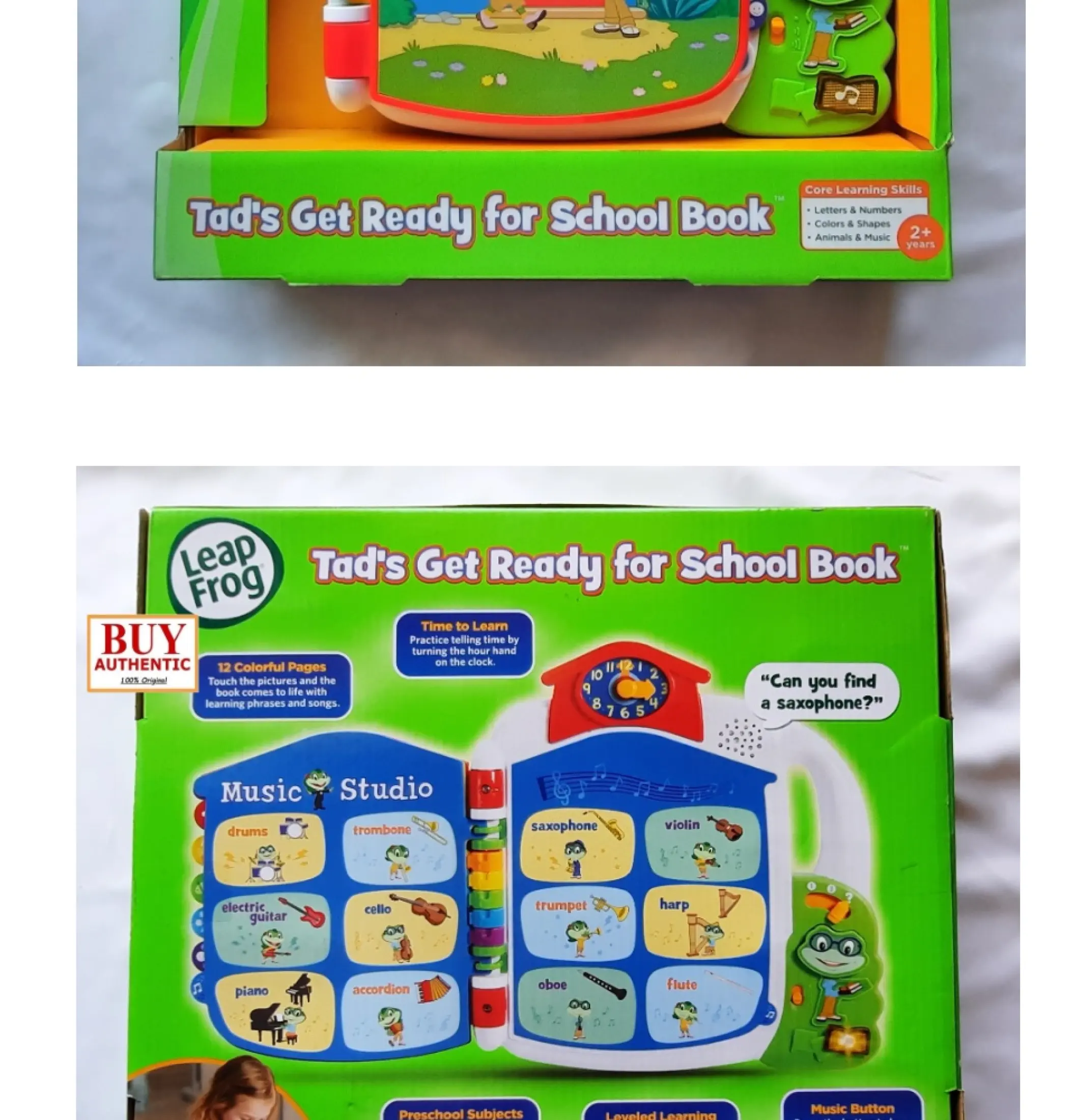 Leapfrog Tads Get Ready For School Book Lazada Ph