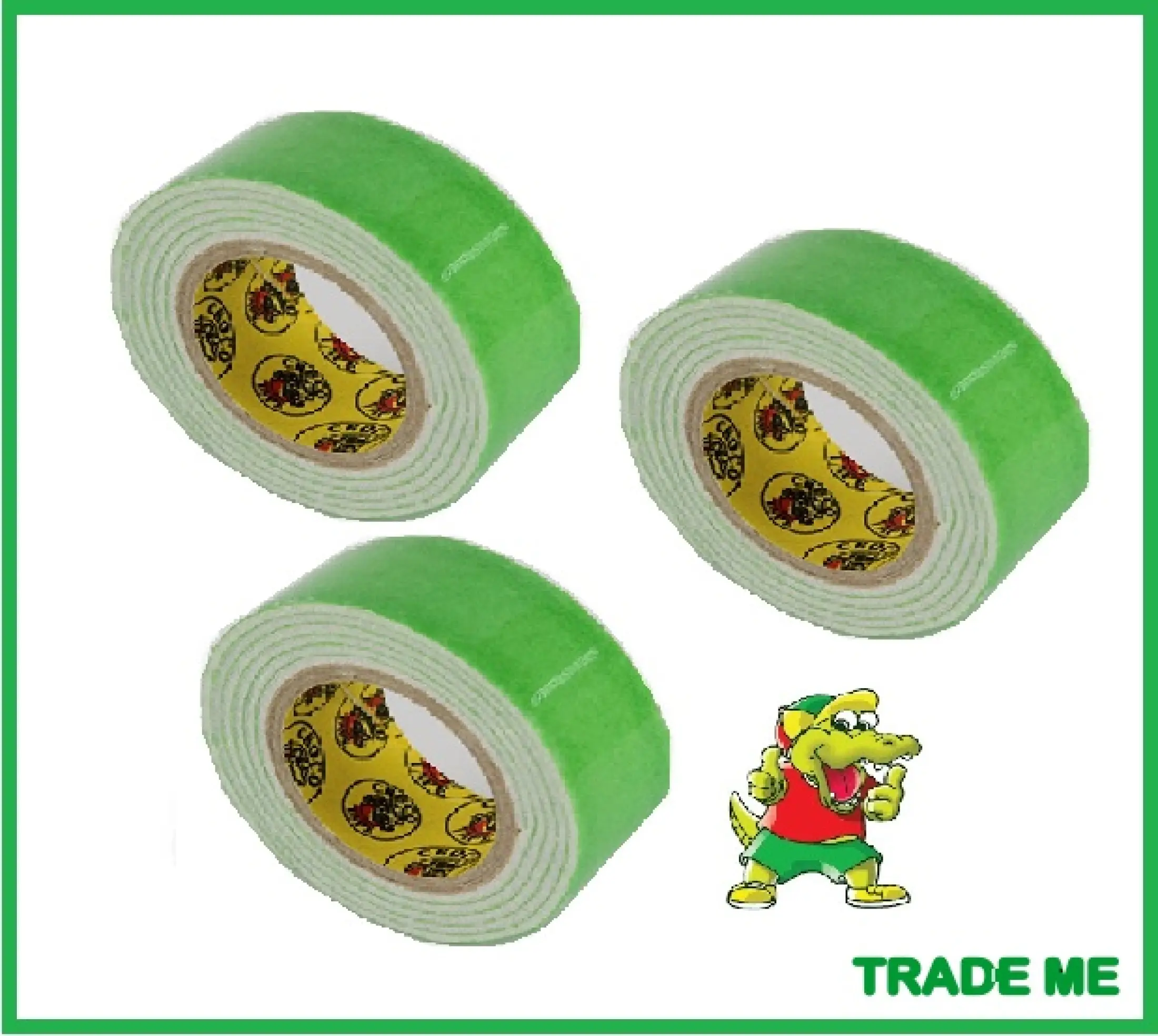 Double Sided Tape Foam Type Crocodile Brand 1inch X 1 Meter 10 Rolls Lazada Ph