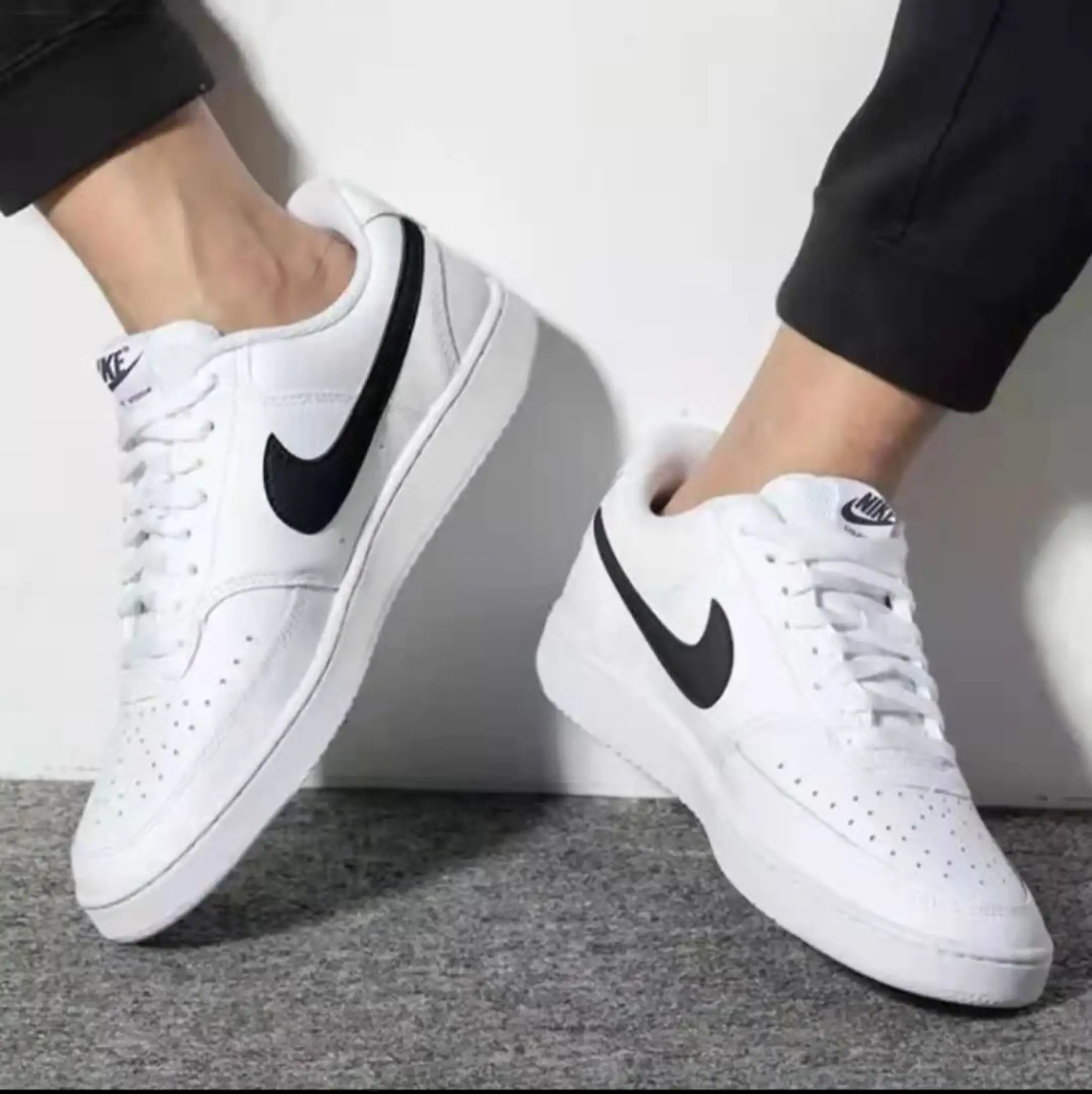 nike couple shoes white