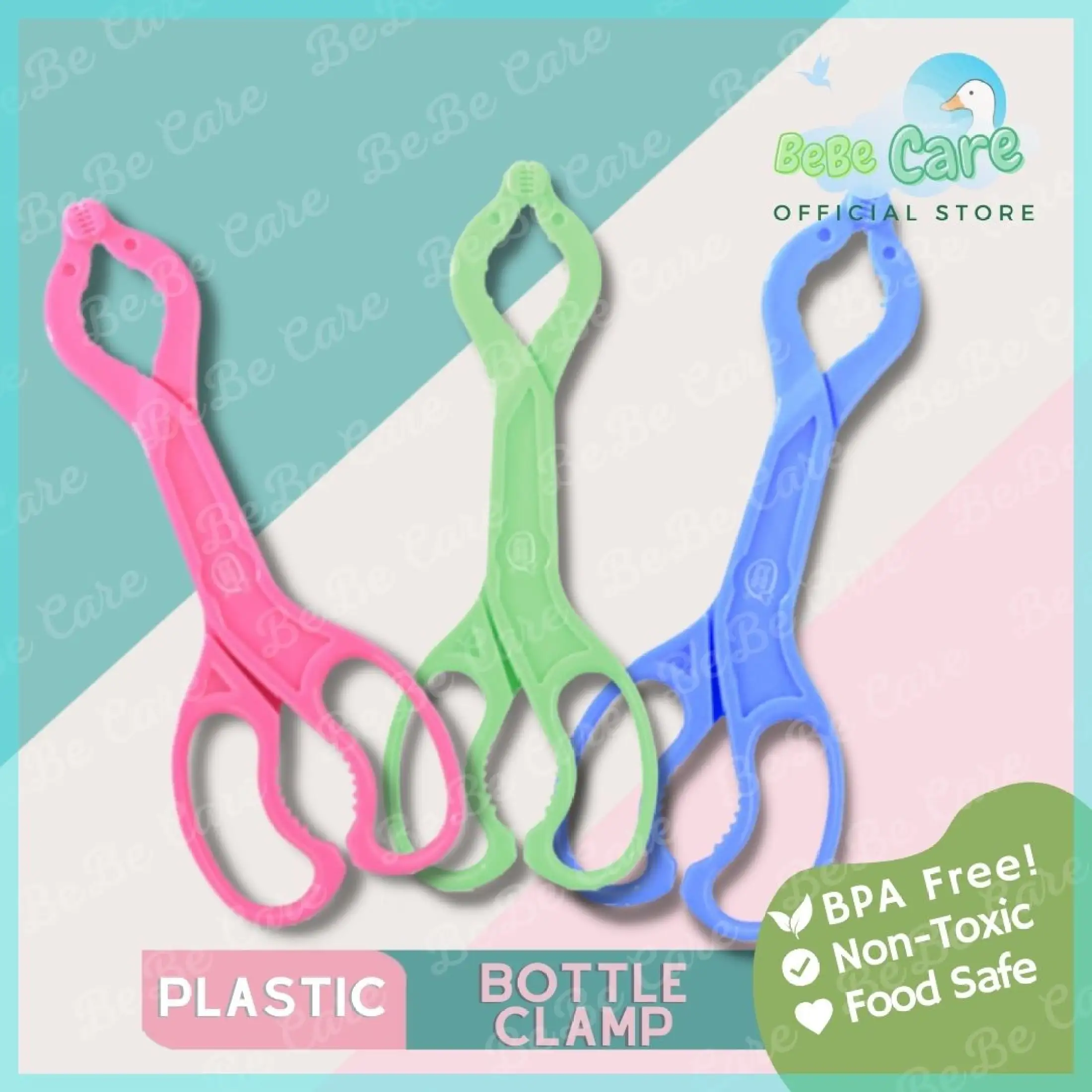Bebecare Milk Bottle Holder Baby Bottles Tweezers Plastic Sterilized Forceps Gift Clip Anti Slip Bm0008 Lazada Ph