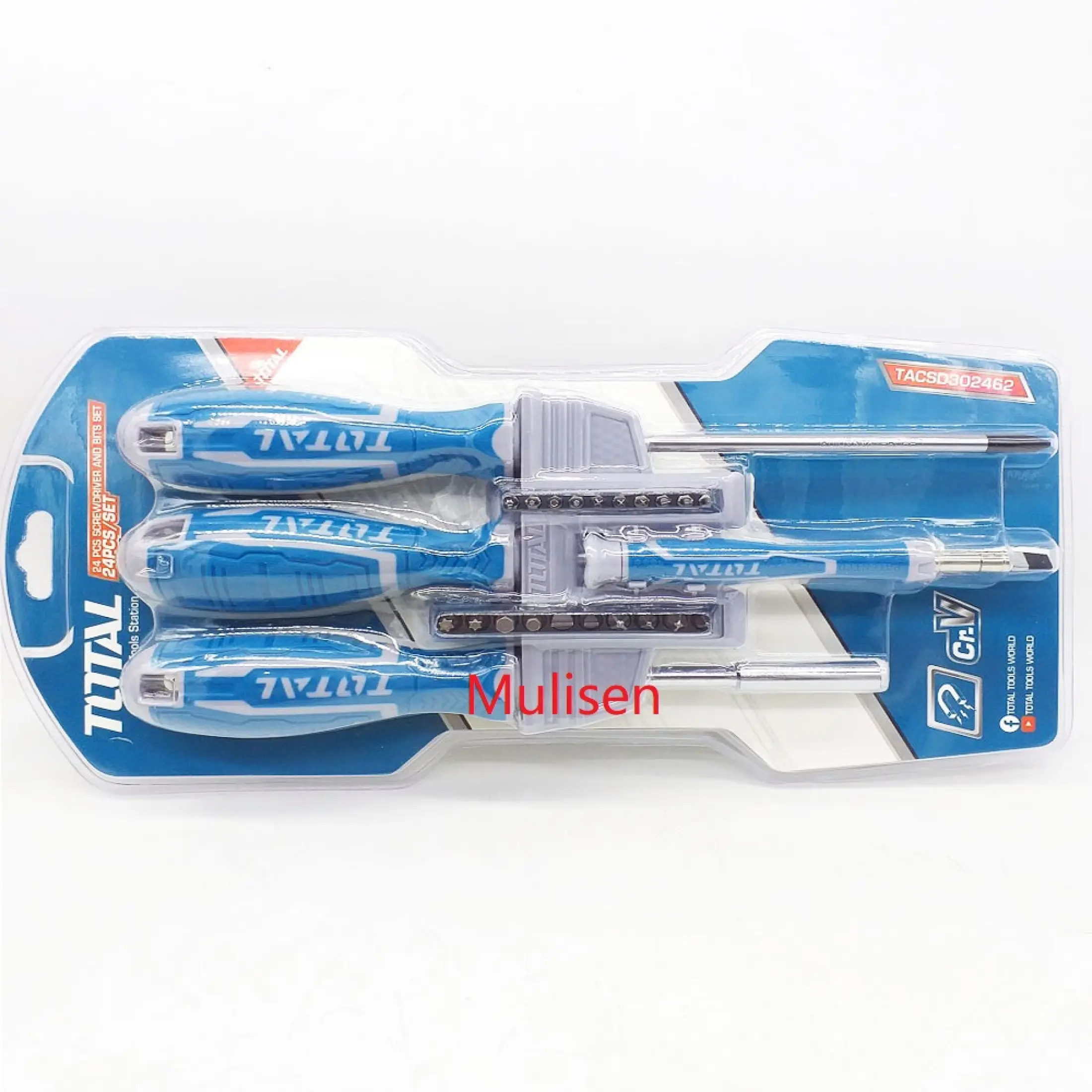 Total Tacsd Screwdriver Bits 24pcs Mulisen Lazada Ph