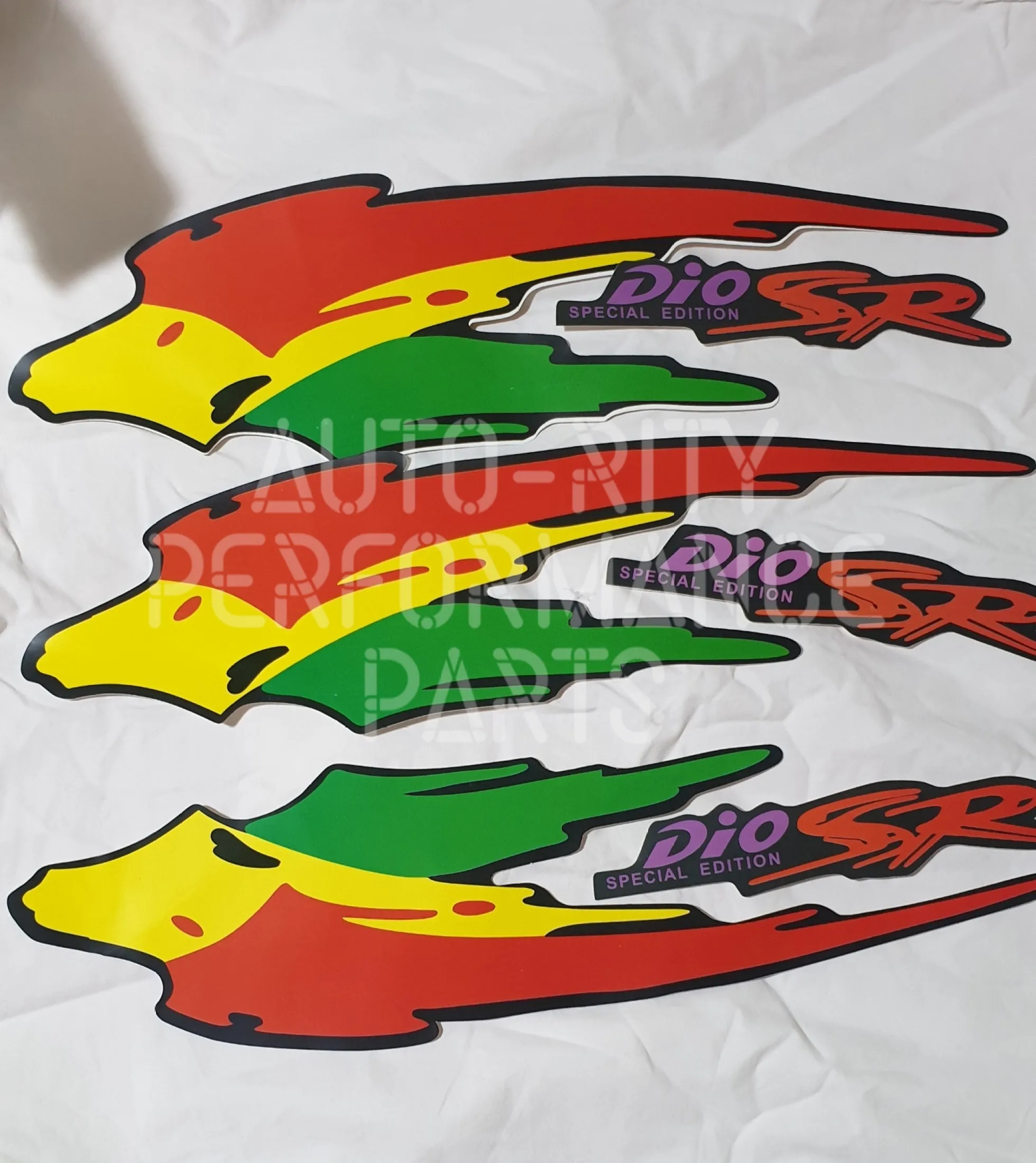 Honda Dio50 Af17 Af18 Af27 Af28 Motorcycle Scooter Body Fairing Sticker Dio Sr Motorcycle Sticker Glue Decals Lazada Ph