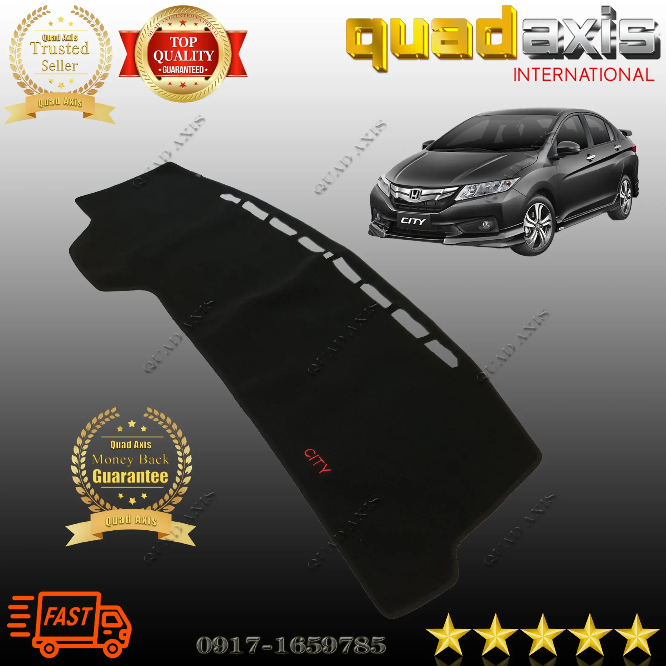 HONDA CITY DASHBOARD COVER MAT WITH LOGO  Lazada PH